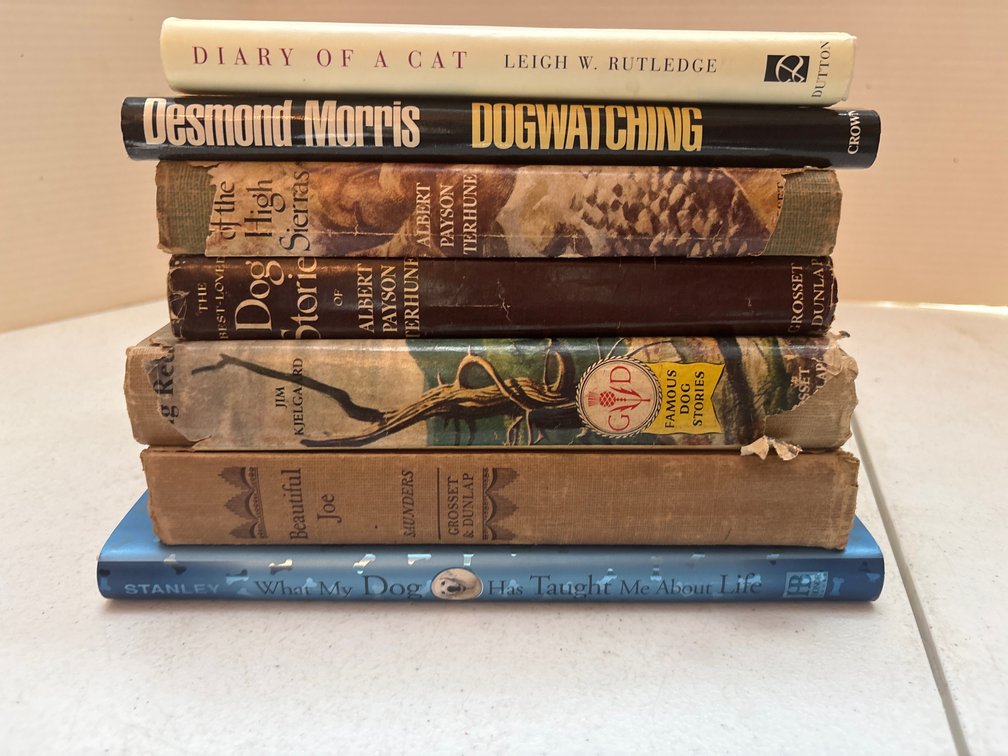 Dog/Cat Themed Hardcover Books