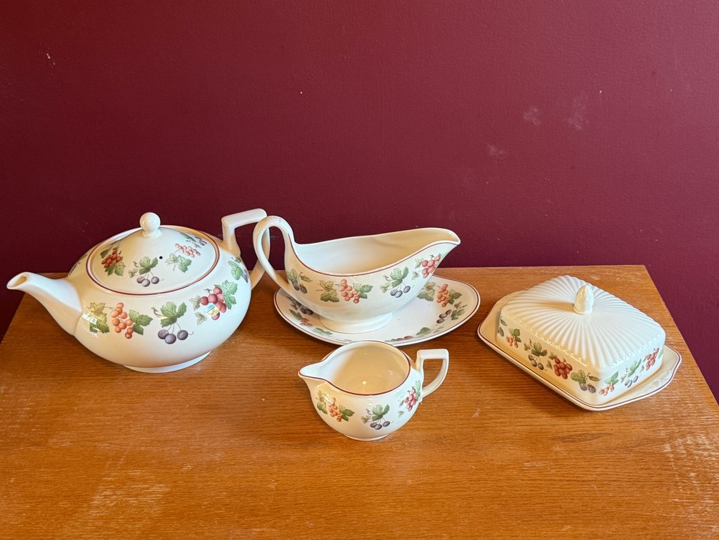 Wedgwood Provence Queen's Ware Ceramic Serving Pieces