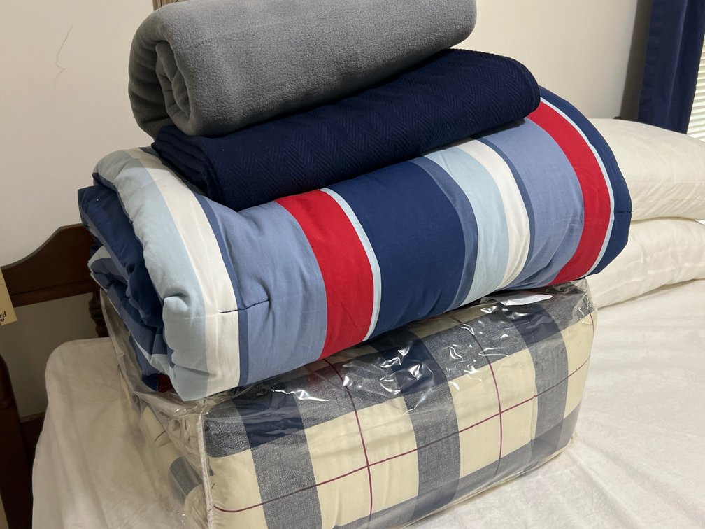 Comforters, Additional Blankets