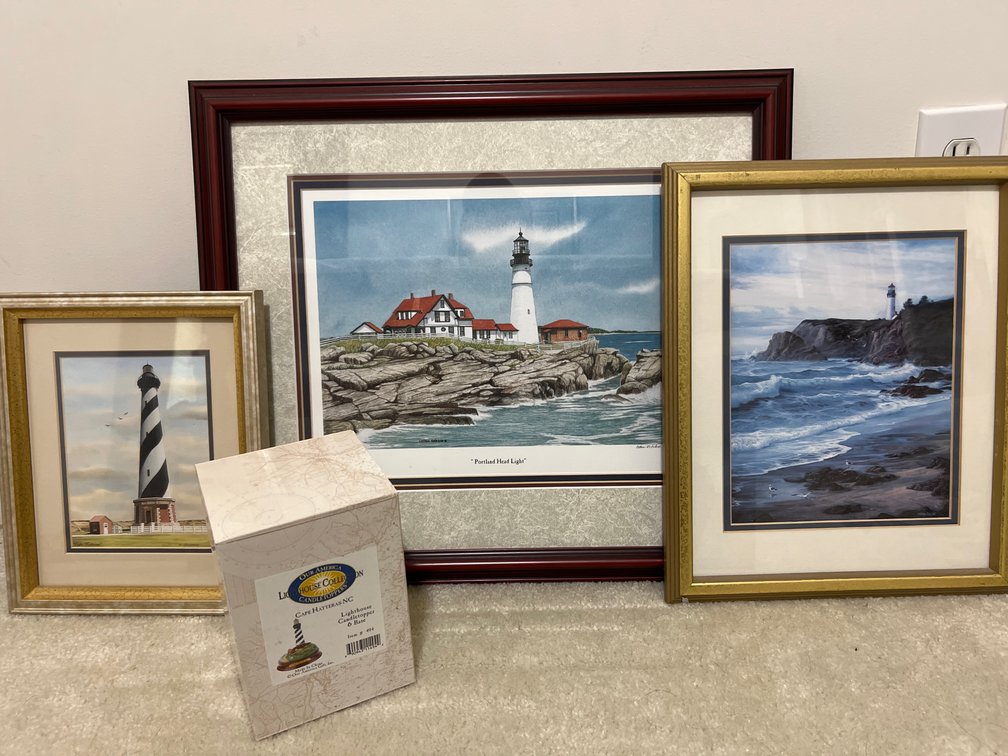 Framed Lighthouse Art Prints