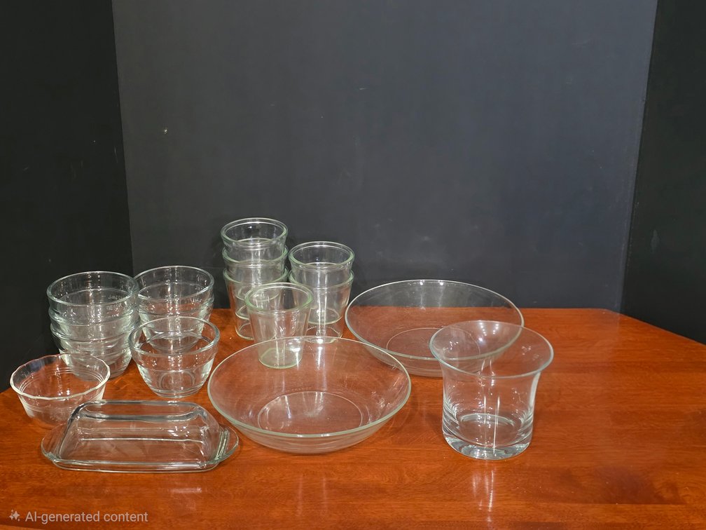 Glass Prep Bowls/Ramekins/Glassware