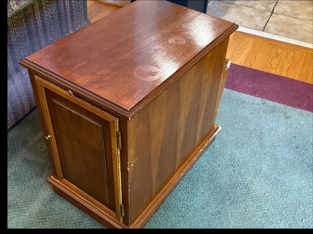 Wood Side Cabinet