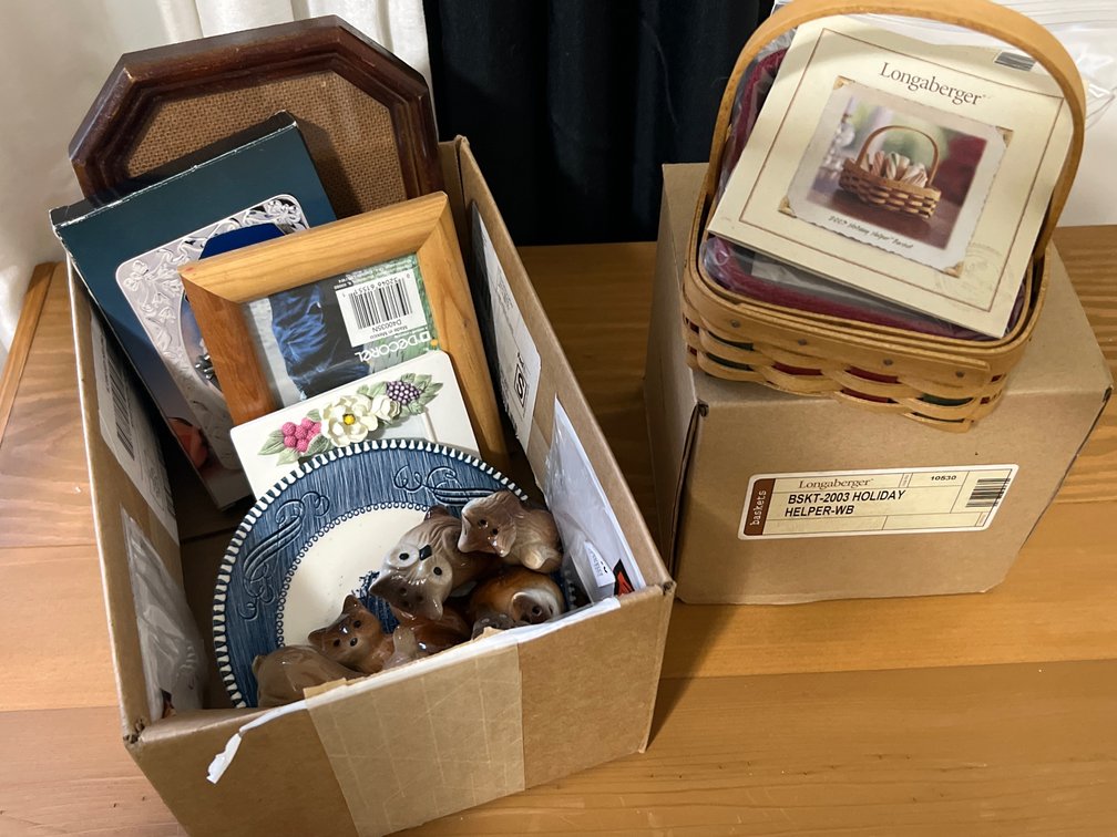 Longaberger, Ceramic Shakers, Frames