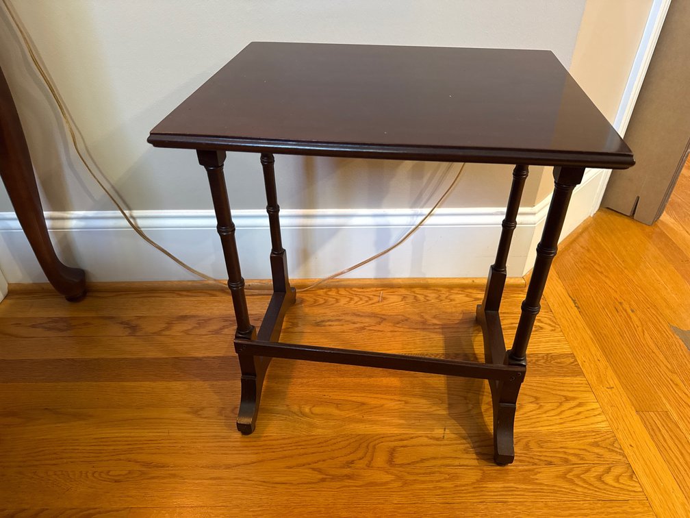 Ethan Allen Wood Side Table