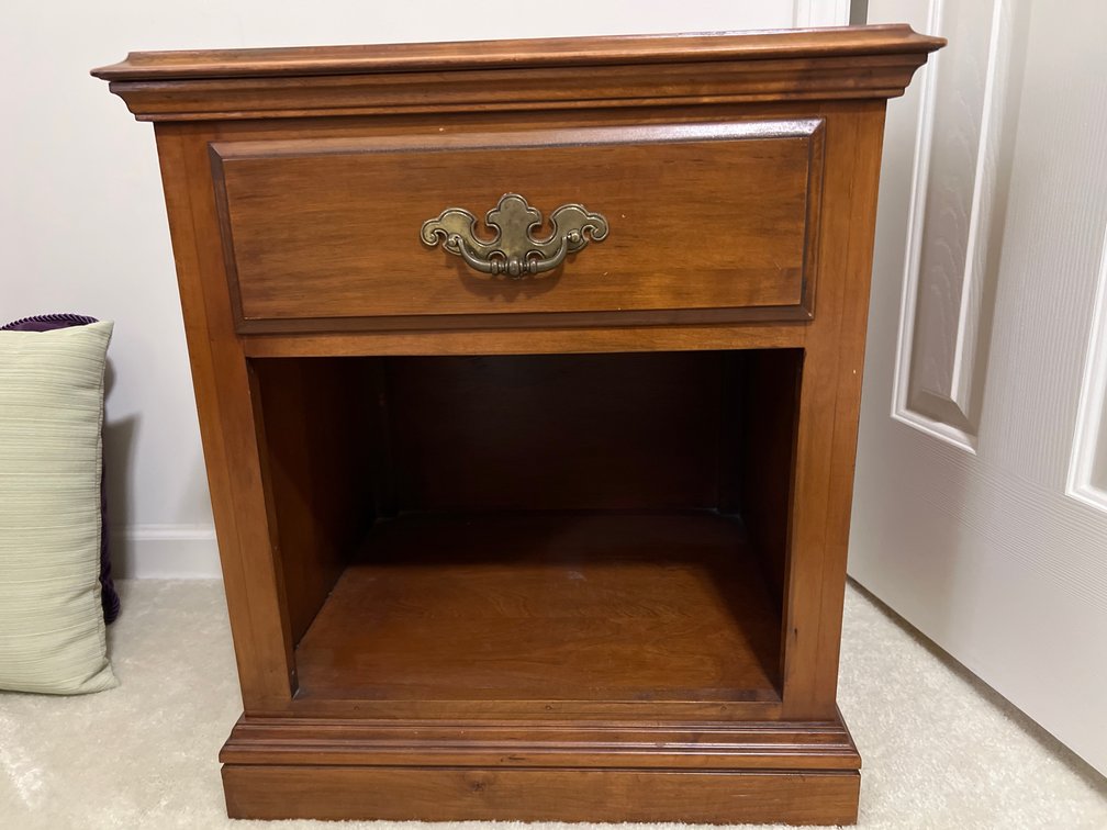 Wooden Nightstand