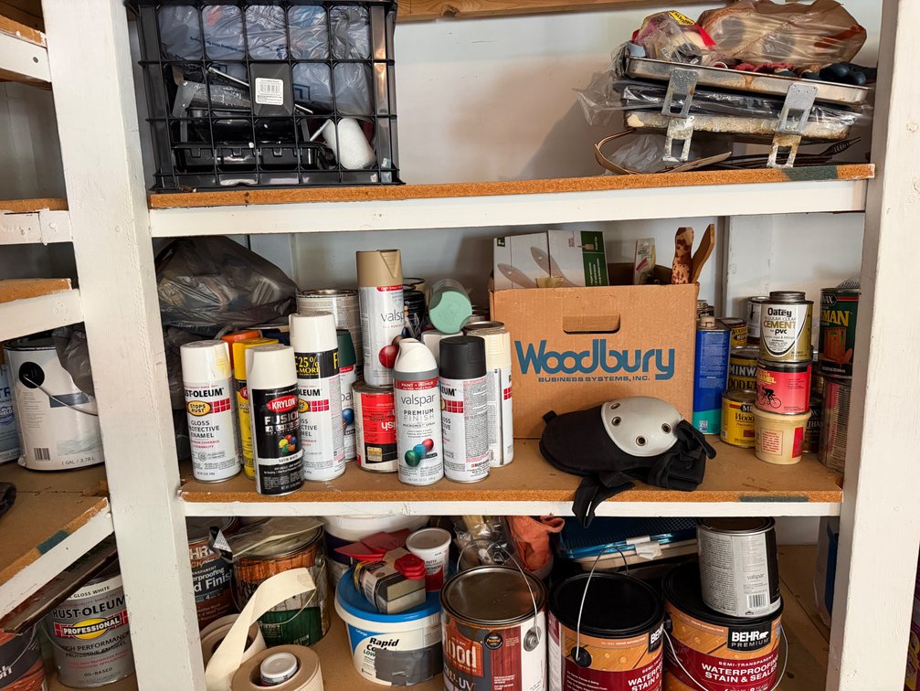 Paints, Wood Finishes, Spray Paints, and Painting Supplies