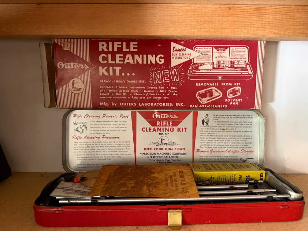 Outers Laboratories No. 477 Rifle Cleaning Kit