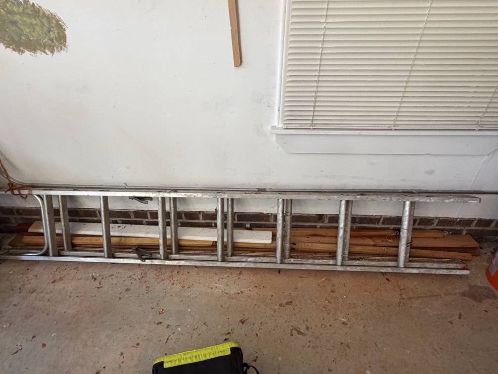 Two-Section Aluminum Extension Ladder