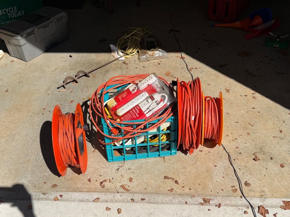 Extension Cord Reels, Power Strips, Cords, and More