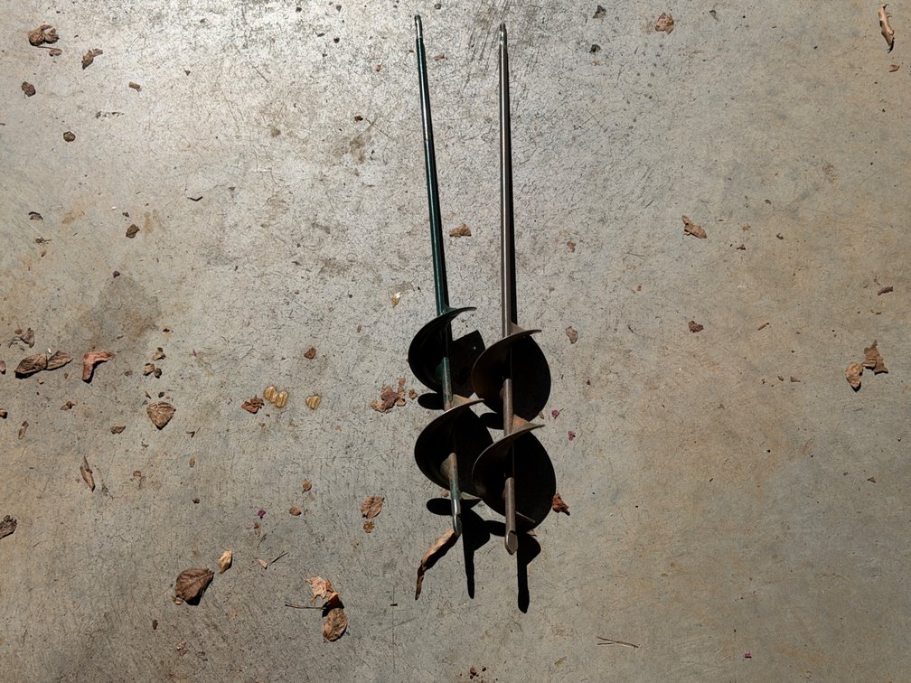Steel Earth Auger Drill Bits (2)
