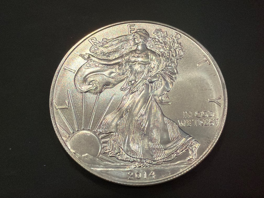2014 American Silver Eagle 1 oz Fine Silver Dollar Coin