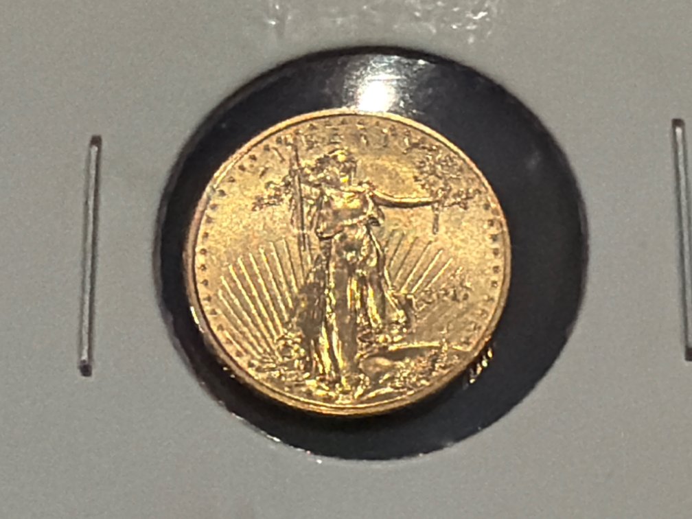 2017 United States 1/10 oz Fine Gold $5 Coin