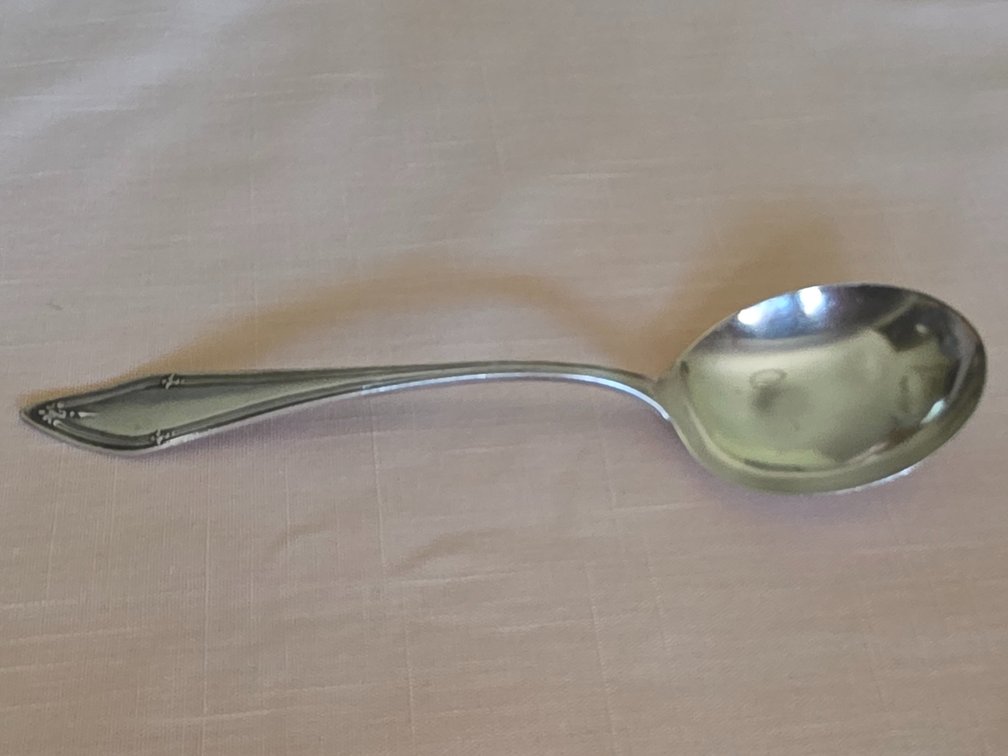 SSMC Sterling Silver Serving Spoon