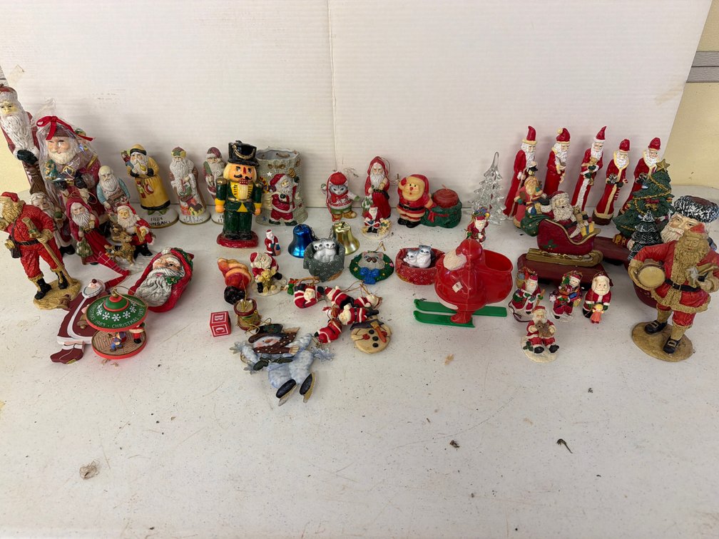 Christmas Figurines, Stocking Holders, and Ornaments