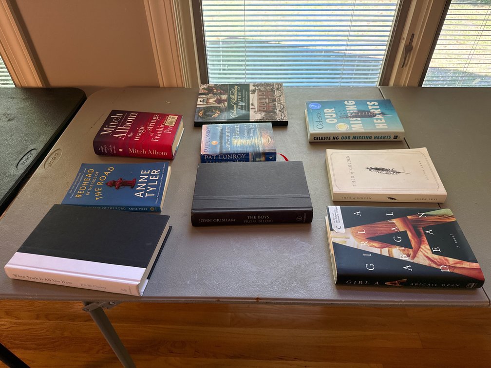Hardcover and Paperback Fiction and Non-Fiction Books