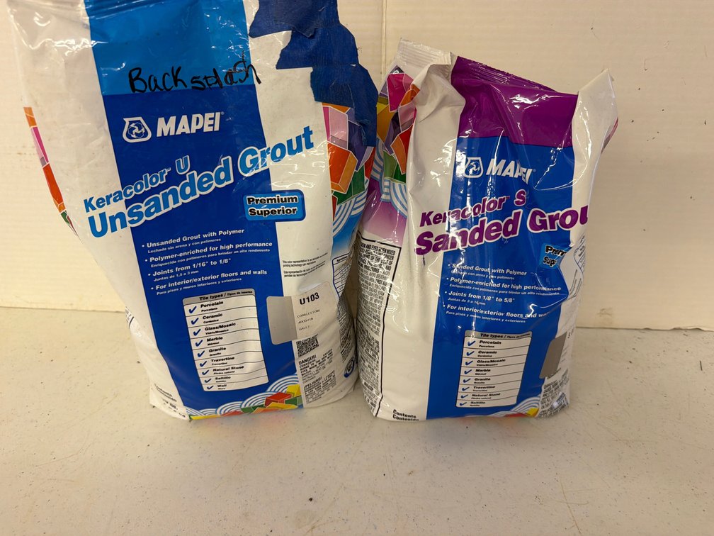 MAPEI Keracolor Sanded and Unsanded Tile Grout