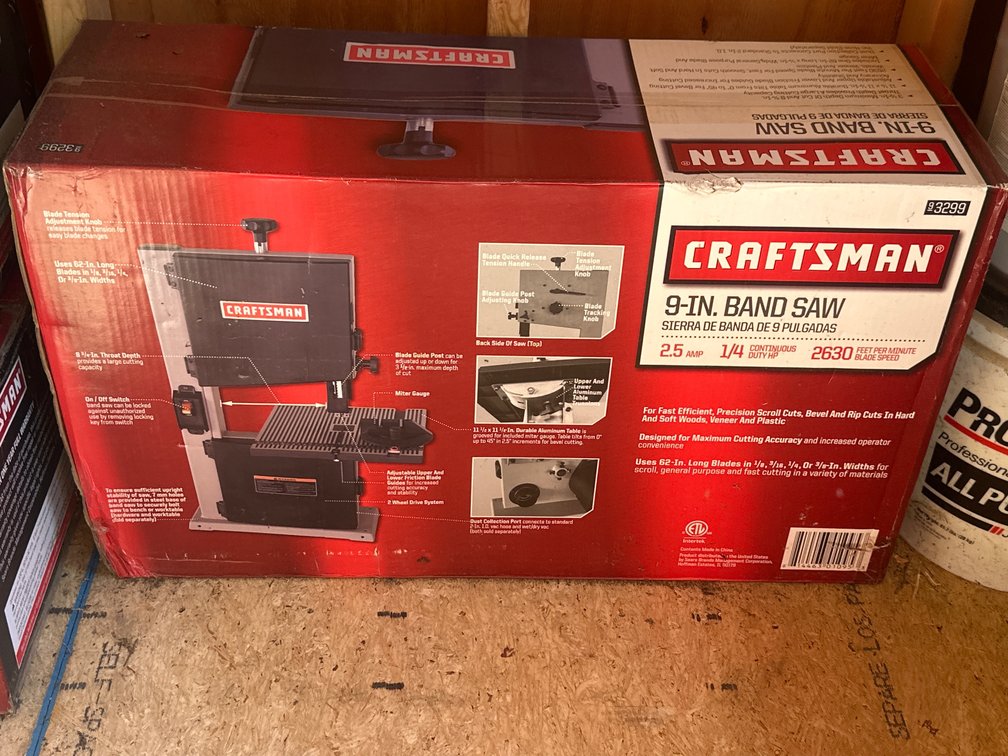 Craftsman 9-In. Band Saw