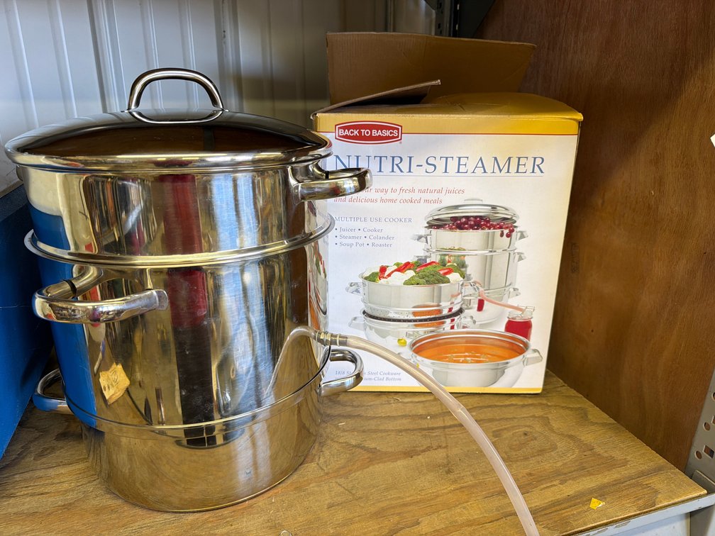 Back to Basics Nutri-Steamer Stainless Steel Cooker