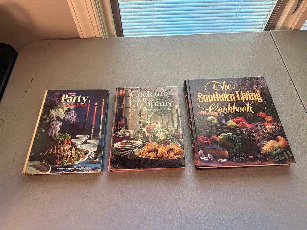 Southern Living Oxmoor House Hardcover Cookbooks