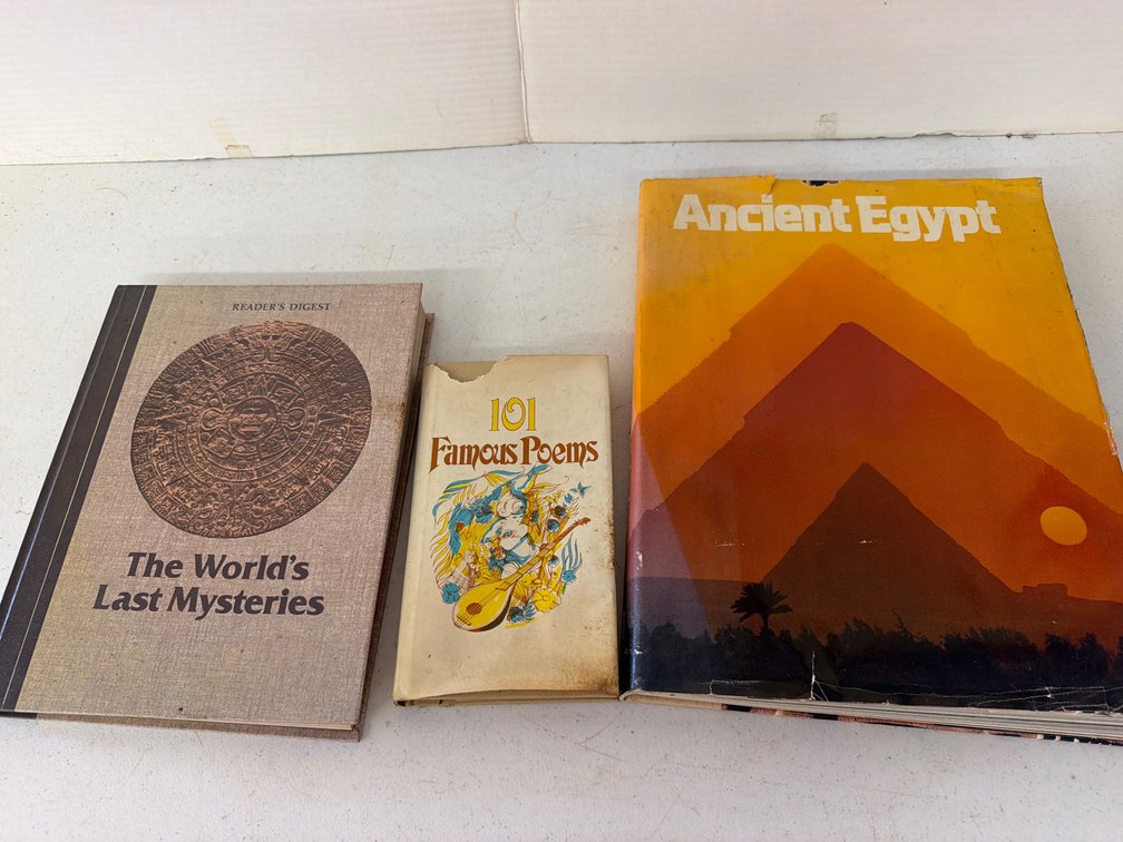 Hardcover Books Including The World's Last Mysteries