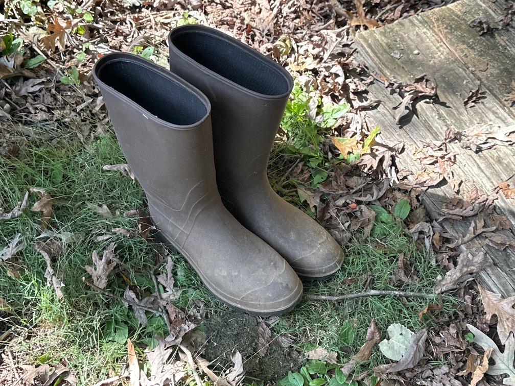 Walmart Men's Rubber Dairy Boots, Size 12