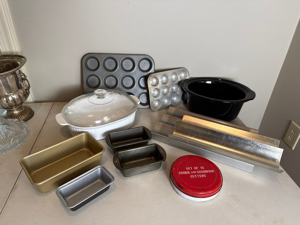 Casserole Dish, Loaf Pans, Muffin Tins, and More