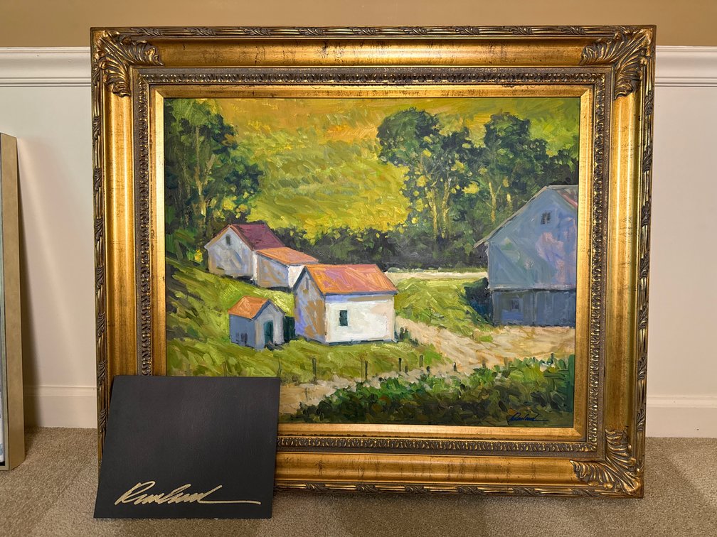 Rowland Framed Oil Painting