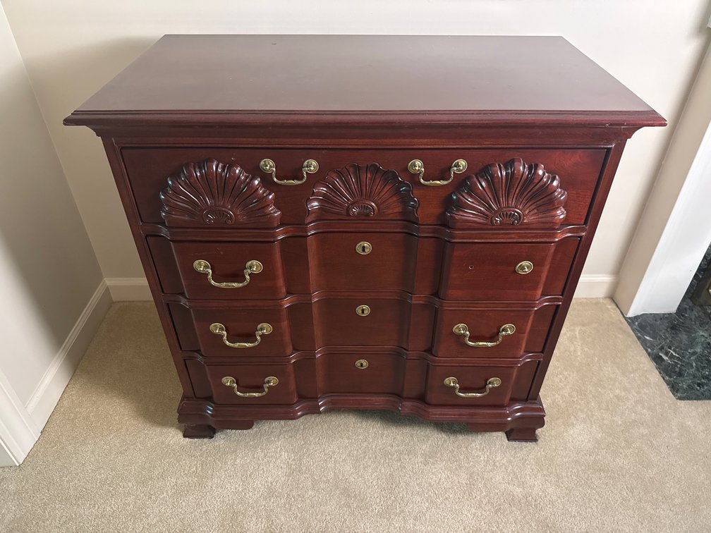 Pennsylvania House Blockfront Chest of Drawers