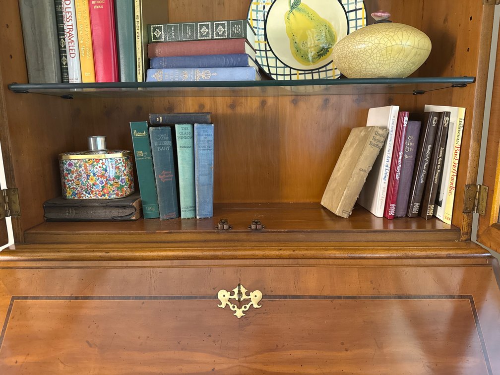 Books, Tins, and Ceramics