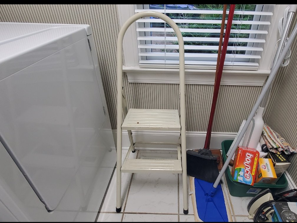 Stool, Broom, Mop/Cleaning Supplies