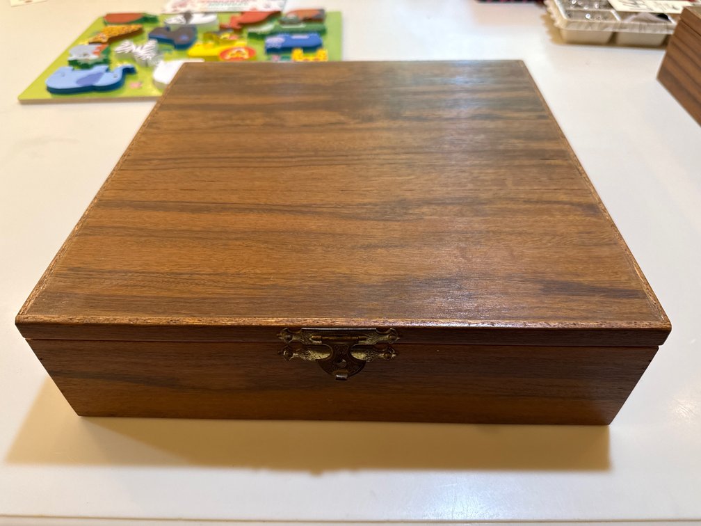 G. F. Vaughan Tobacco Wooden Box