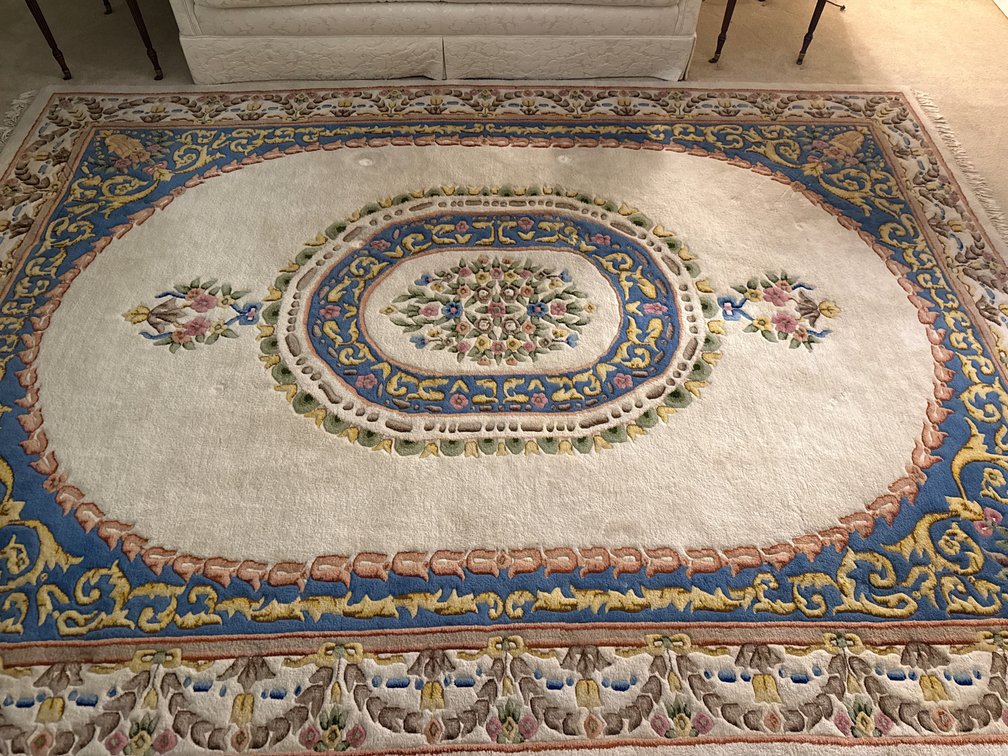 Sculpted Wool Area Rug