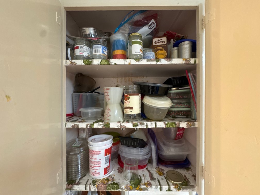 Plastic Food Storage Containers, Glass Jars