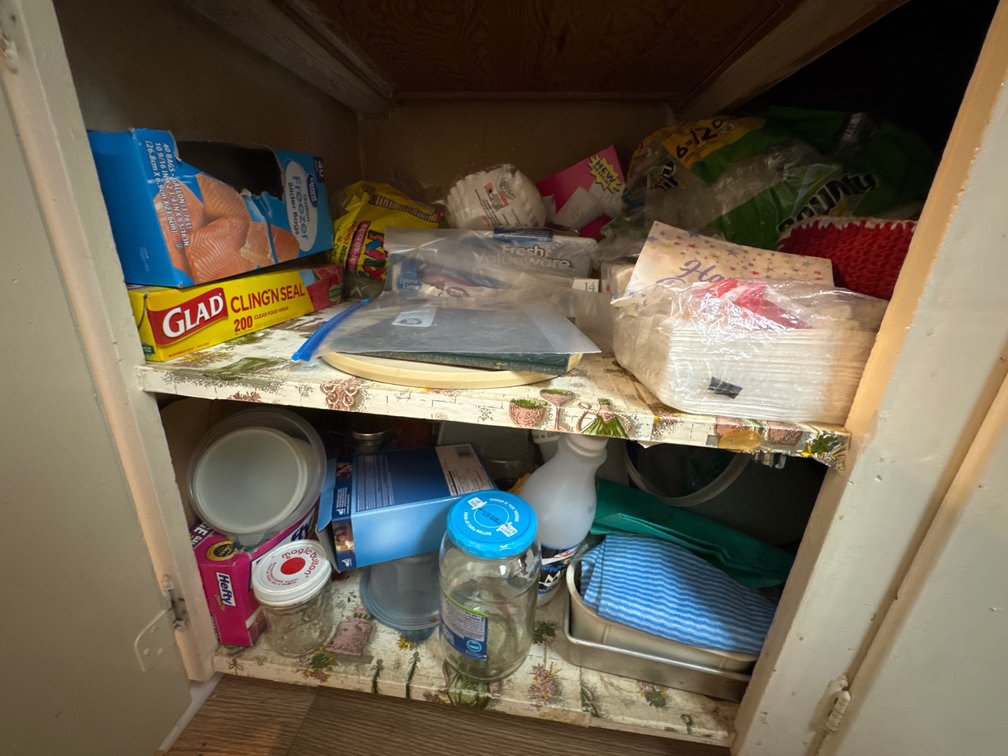 Kitchen Storage, Cleaning Supplies, Rolling Pin