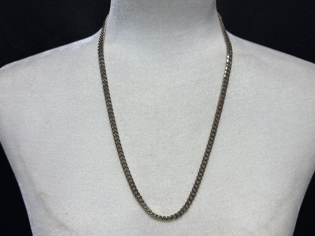 Sterling Silver Curb Link Chain Necklace