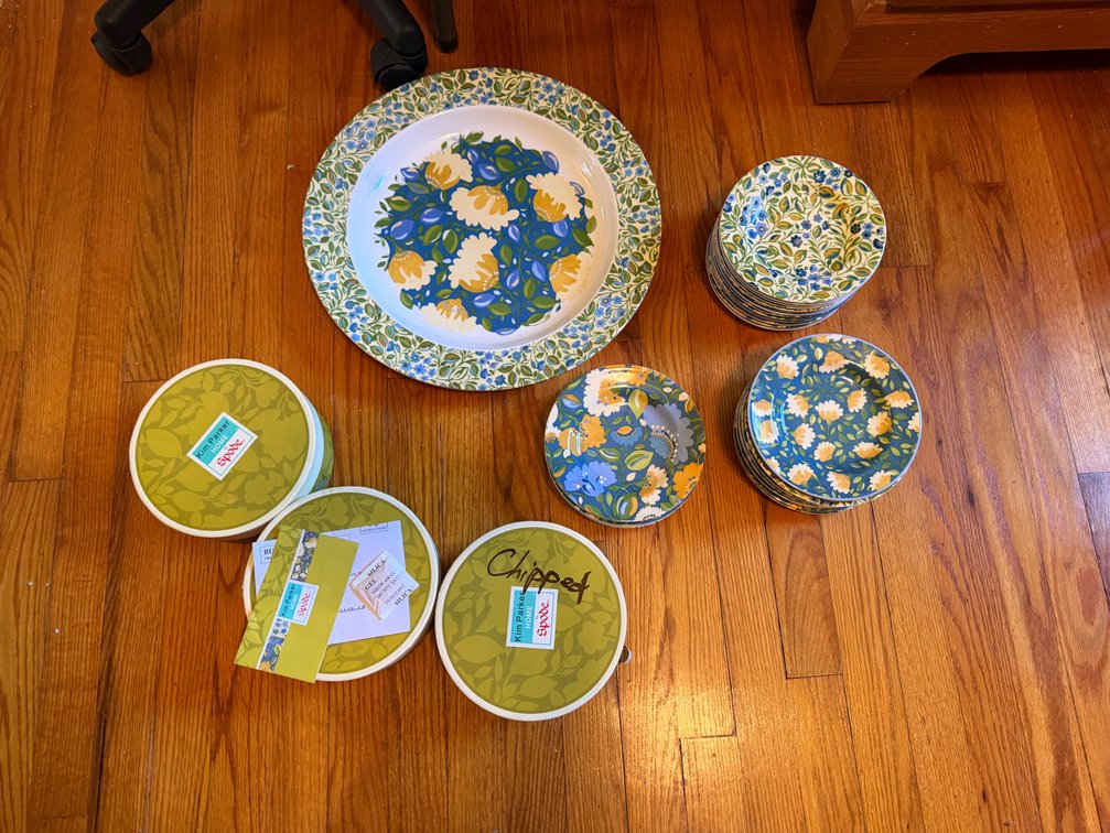 Kim Parker Home Spode Chicory Hymn Ceramic Tableware Set
