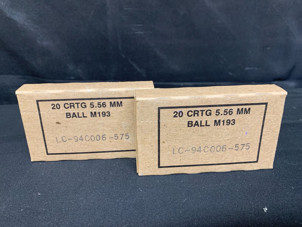 LC 5.56 MM Ball M193 Ammunition