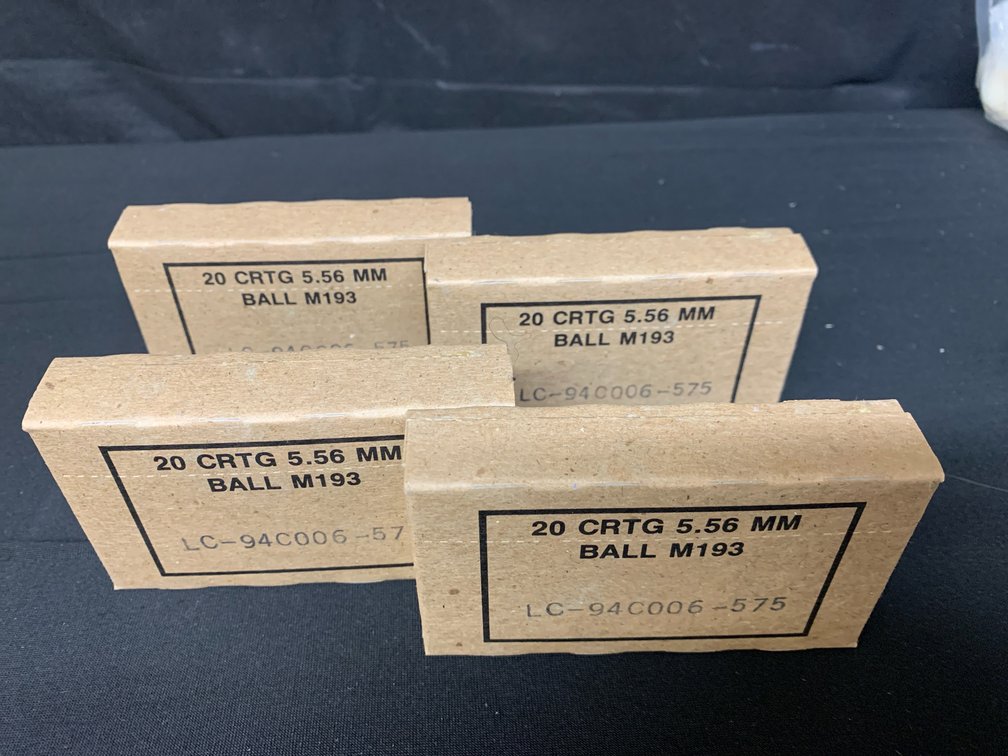 5.56 mm Ball M193 Ammunition