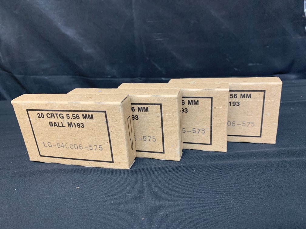 LC 5.56 MM Ball M193 20-Round Ammunition