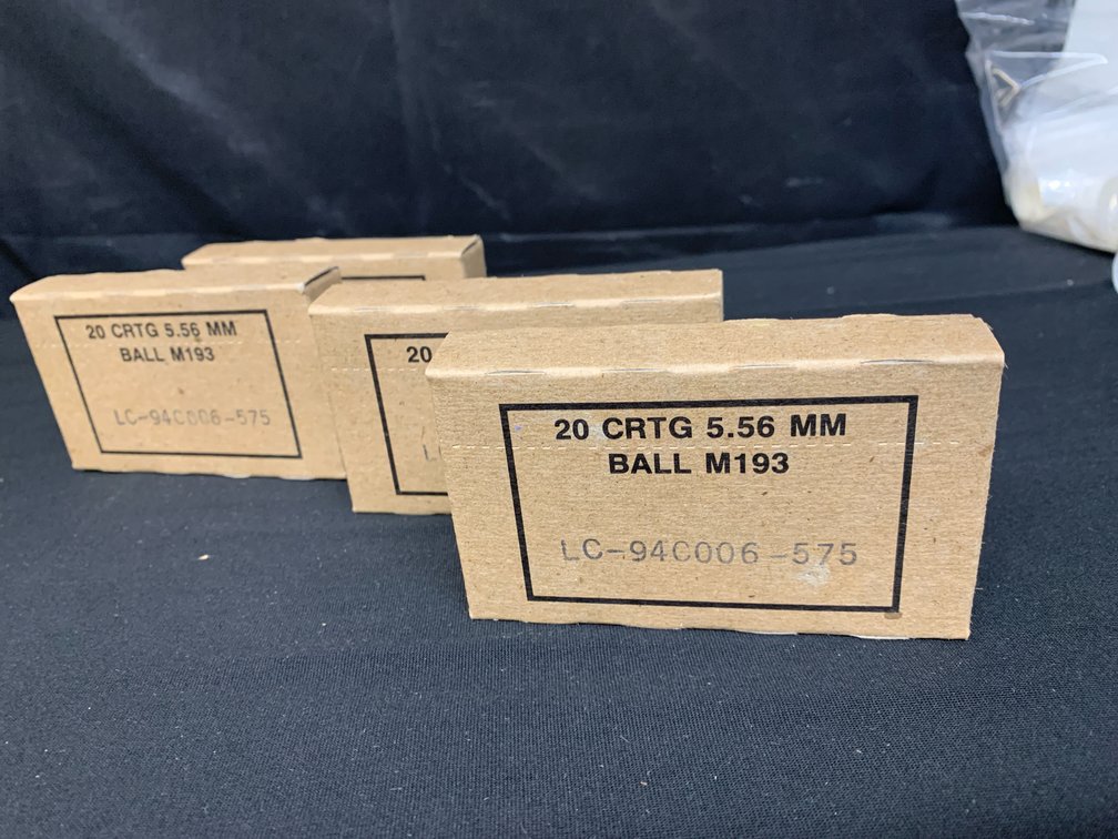 5.56 mm Ball M193 Cartridge