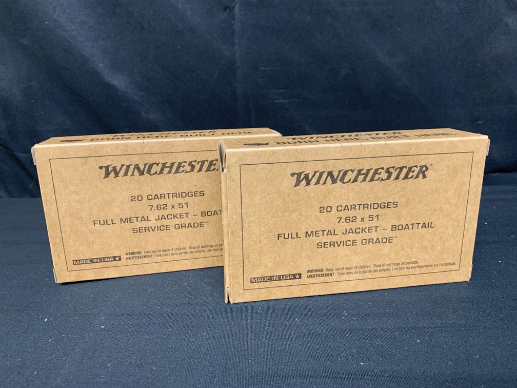 Winchester Service Grade 7.62 x 51 Ammunition