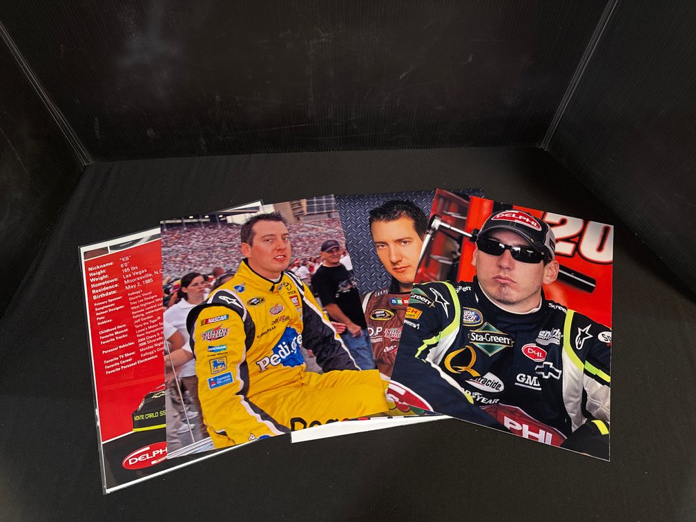 NASCAR Kyle Busch Promotional Photographs and Hero Cards