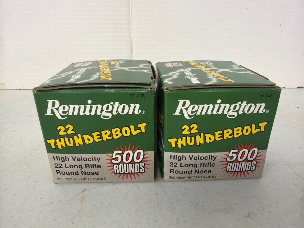 Remington 22 Thunderbolt High Velocity .22 LR Ammunition