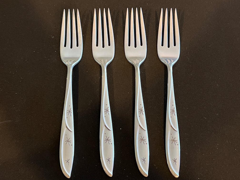 Fine Arts Romance of the Stars Sterling Silver Forks