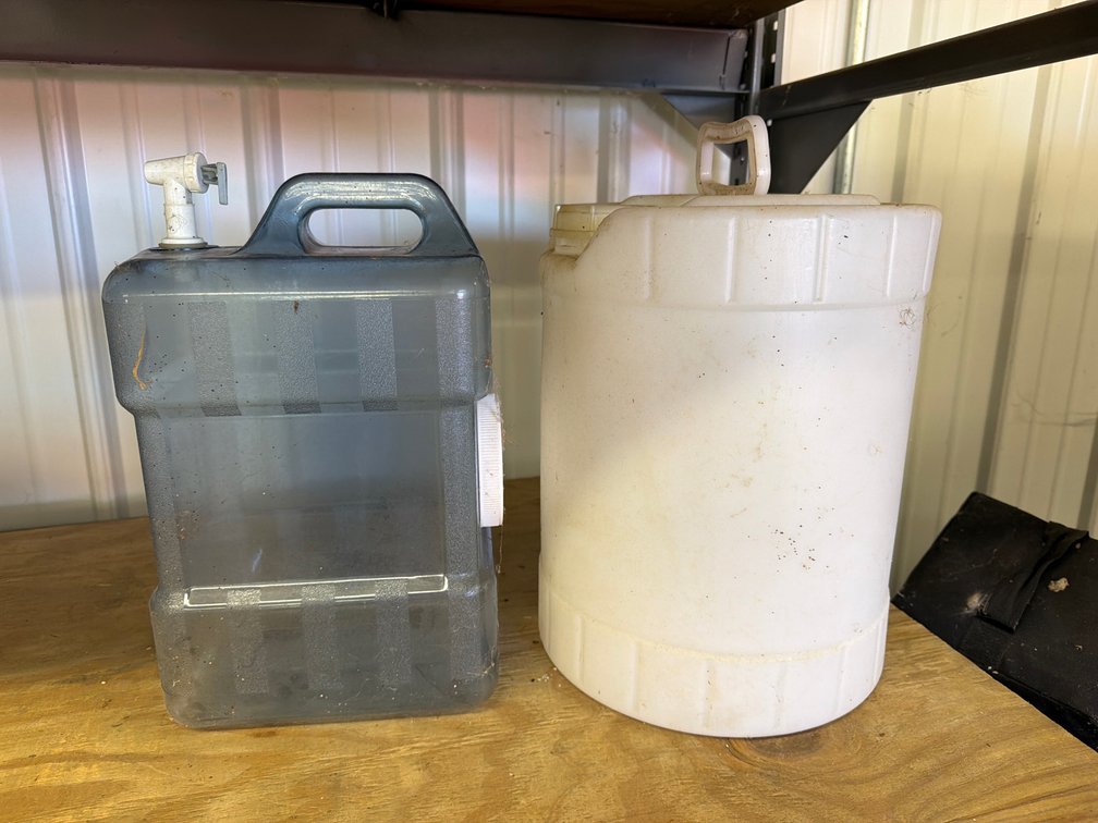 Plastic Water Dispenser Jug and Storage Container