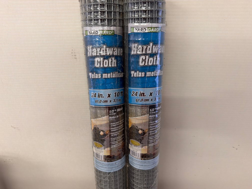 Yard Gard 24 in x 10 ft Galvanized Hardware Cloth Rolls