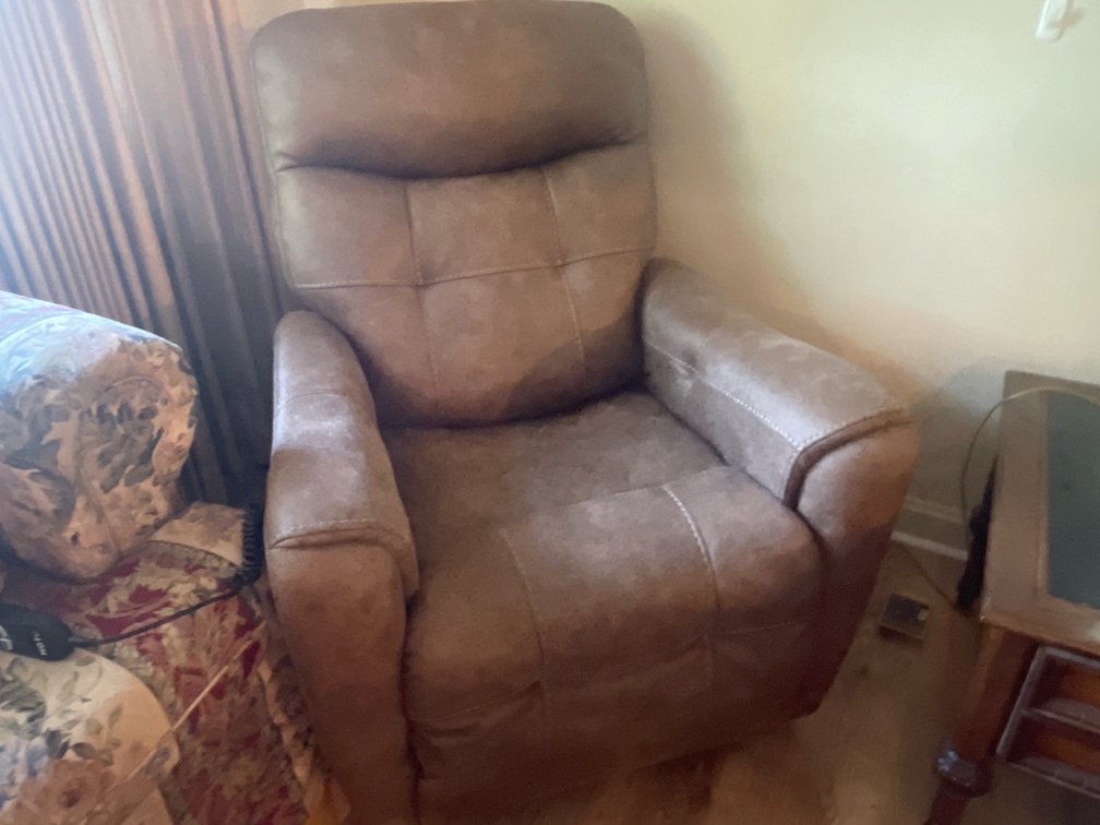 MOTO Upholstered Power Recliner Armchair