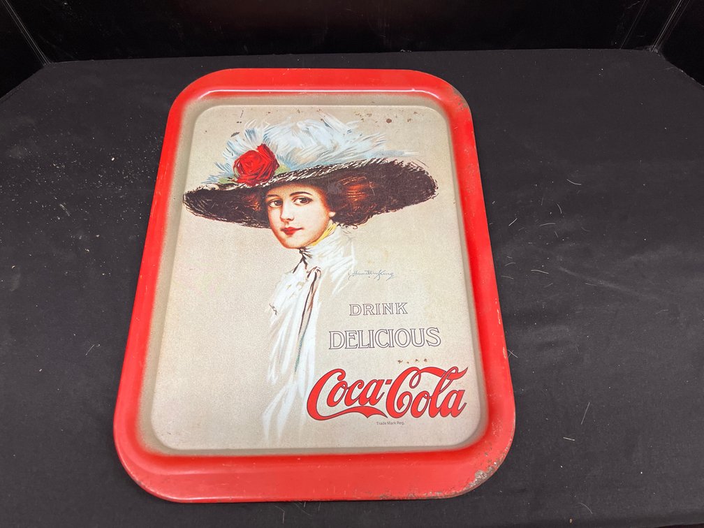 Coca-Cola Hamilton King Metal Serving Tray