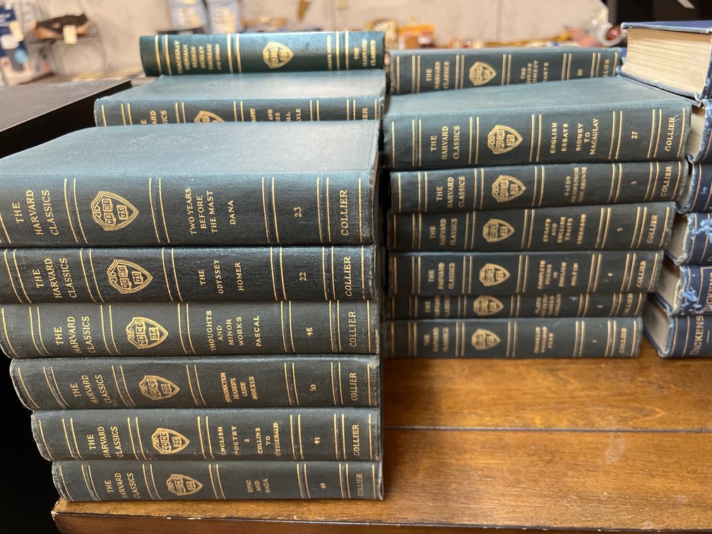 Collier The Harvard Classics Hardcover Books