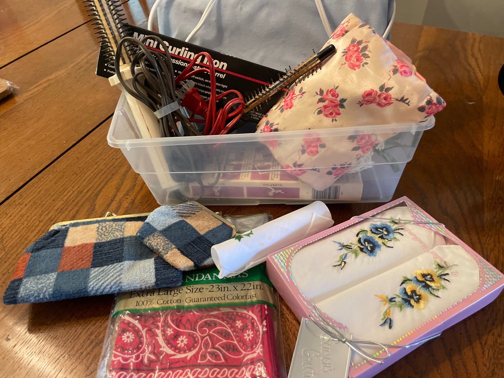Hair Styling Tools, Heating Pad, Handkerchiefs, and More